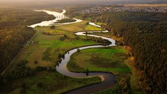 Landscapes nature lithuania rivers Baltic states unseen 
