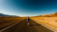 Landscapes nature Men roads