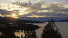 Landscapes nature Montana wildlife