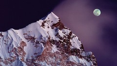 Landscapes nature moon