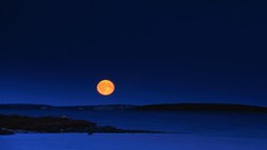 Landscapes nature moon