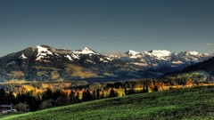 Landscapes nature Mountains