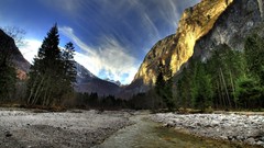 Landscapes nature Mountains