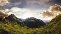 Landscapes nature Mountains