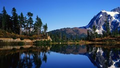 Landscapes nature Mountains