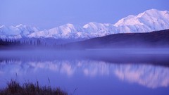 Landscapes nature Mountains Alaska mount national park