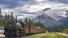 Landscapes nature Mountains alberta national park banff 