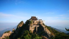 Landscapes nature Mountains buildings