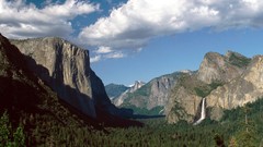 Landscapes nature Mountains California Yosemite National Park 
