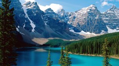 Landscapes nature Mountains Canada alberta lakes banff national 