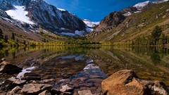 Landscapes nature Mountains Canada lakes