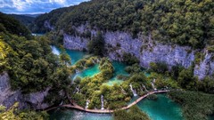 Landscapes nature Mountains cliffs croatia rivers scenic 