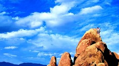 Landscapes nature Mountains climbing