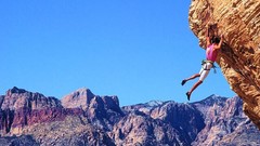 Landscapes nature Mountains climbing