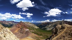 Landscapes nature Mountains clouds