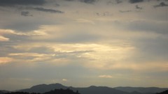 Landscapes nature Mountains clouds