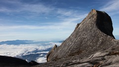 Landscapes nature Mountains clouds