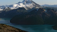 Landscapes nature Mountains clouds