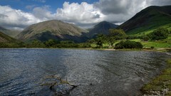Landscapes nature Mountains clouds