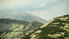 Landscapes nature Mountains clouds hills