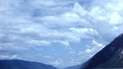 Landscapes nature Mountains clouds lakes