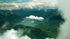 Landscapes nature Mountains clouds lakes forests skyscapes