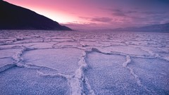 Landscapes nature Mountains clouds sky California Salt USA 