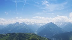 Landscapes nature Mountains clouds skyscapes