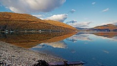 Landscapes nature Mountains coast board