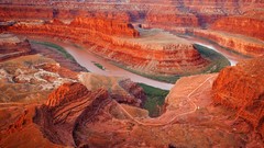 Landscapes nature Mountains dead point Utah Parks rivers