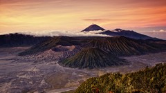 Landscapes nature Mountains duplicate