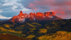 Landscapes nature Mountains dusk Colorado rocks natural