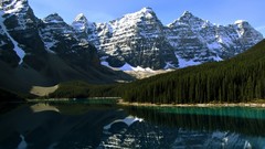 Landscapes nature Mountains forests