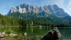 Landscapes nature Mountains forests