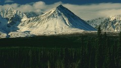 Landscapes nature Mountains forests