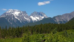 Landscapes nature Mountains forests