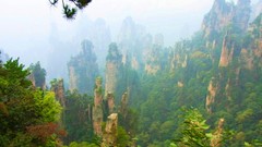 Landscapes nature Mountains forests