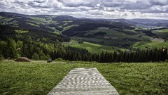 Landscapes nature Mountains germany fields