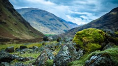 Landscapes nature Mountains Green