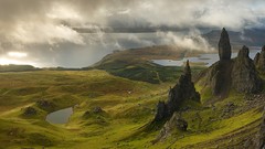 Landscapes nature Mountains hills lagoon broken peaks forests