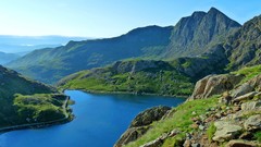 Landscapes nature Mountains lakes