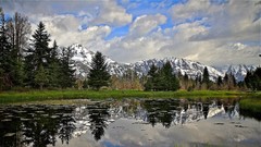 Landscapes nature Mountains lakes