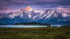 Landscapes nature Mountains lakes