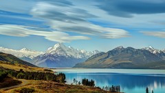 Landscapes nature Mountains lakes