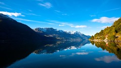 Landscapes nature Mountains lakes