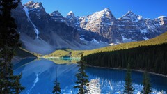 Landscapes nature Mountains lakes forests