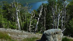 Landscapes nature Mountains lakes hidden