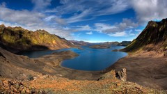 Landscapes nature Mountains lakes iceland