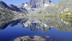 Landscapes nature Mountains lakes reflections