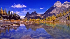 Landscapes nature Mountains land Canada British Columbia lakes 